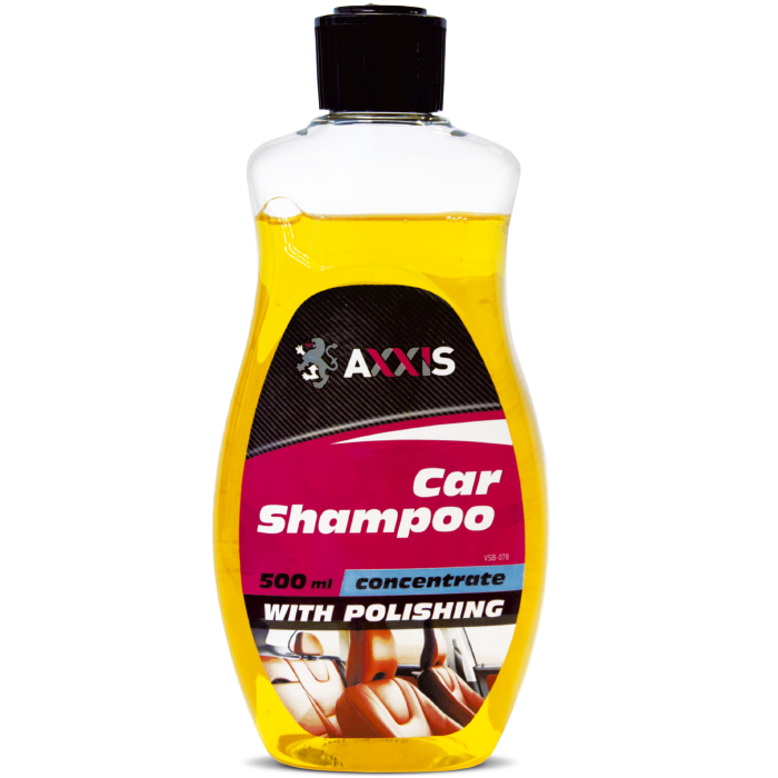 Зображення товару Шампунь із поліроллю концентрат 500ml <AXXIS> (AXXIS)
