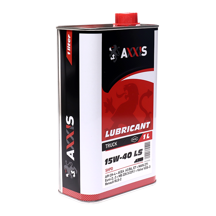 Зображення товару Олива моторн. AXXIS TRUCK 15w-40 LS SHPD (Каністра 1л) (AXXIS)