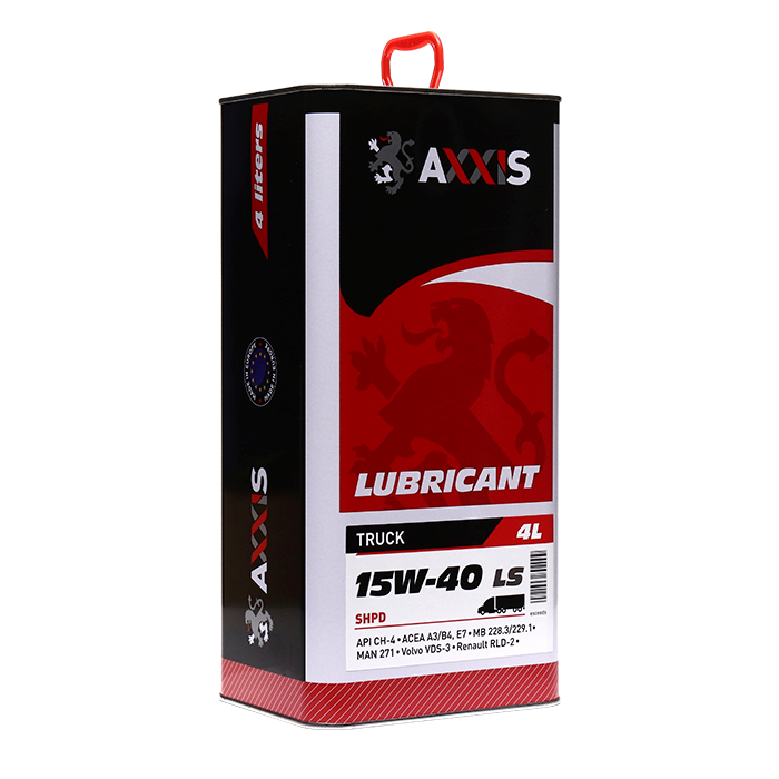 Зображення товару Олива моторн. AXXIS TRUCK 15w-40 LS SHPD (Каністра 4л) (AXXIS)