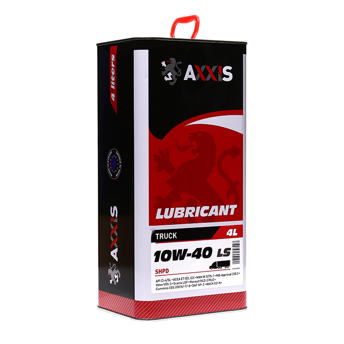Зображення товару Олива моторн. AXXIS TRUCK 10W-40 LS SHPD (Каністра 4л) (AXXIS)