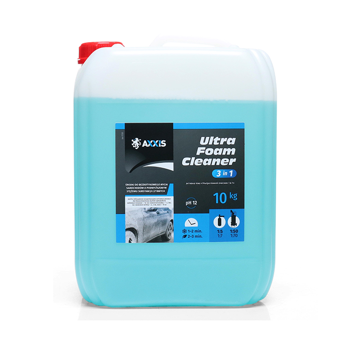 Зображення товару Активна піна AXXIS Ultra Foam Cleaner 3 в 1 (каністра 10л) (AXXIS)