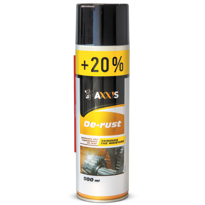 Зображення товару Мастило проникаюче універсальне +20 (аналог WD-40) 500ml <AXXIS> (AXXIS)
