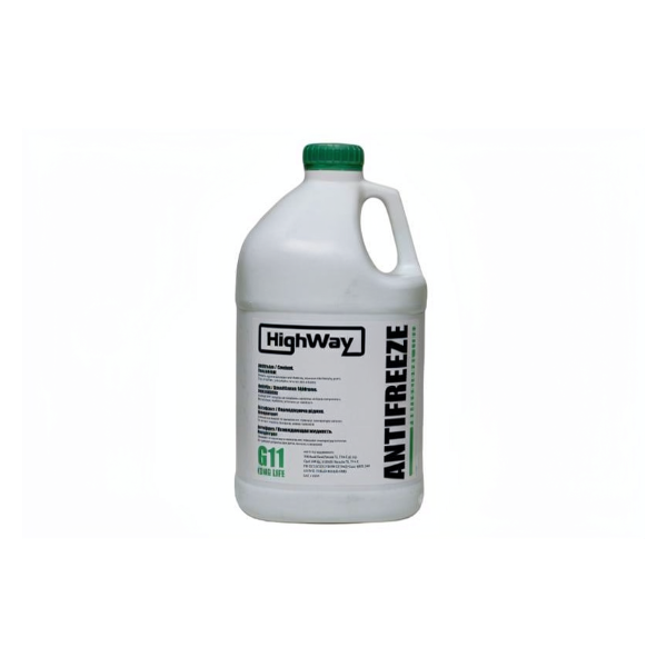 Зображення товару Антифриз HighWay ANTIFREEZE G11 концентрат зелений 3,78л (HighWay)