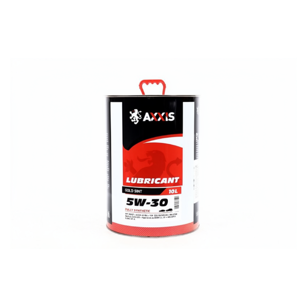 Зображення товару Олива моторн. AXXIS 5W-30 Gold Sint (Каністра 10л) (AXXIS)