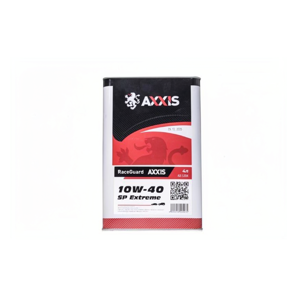 Зображення товару Олива моторна AXXIS 10W-40 RaceGuard SP Extreme (Каністра 4л) (AXXIS)