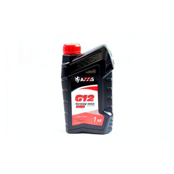 Зображення товару Антифриз RED G12+ Сoolant Ready-Mix -36°C <AXXIS> (червоний) (Каністра 1кг) (AXXIS)