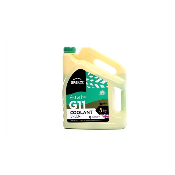Зображення товару Антифриз BREXOL GREEN G11 Antifreeze (зелений) 5kg (BREXOL)