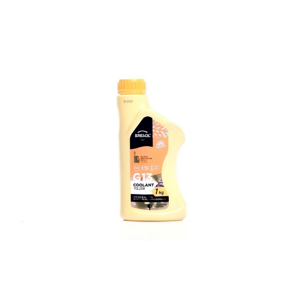 Зображення товару Антифриз BREXOL YELLOW G13 Antifreeze (жовтий) 1kg (BREXOL)